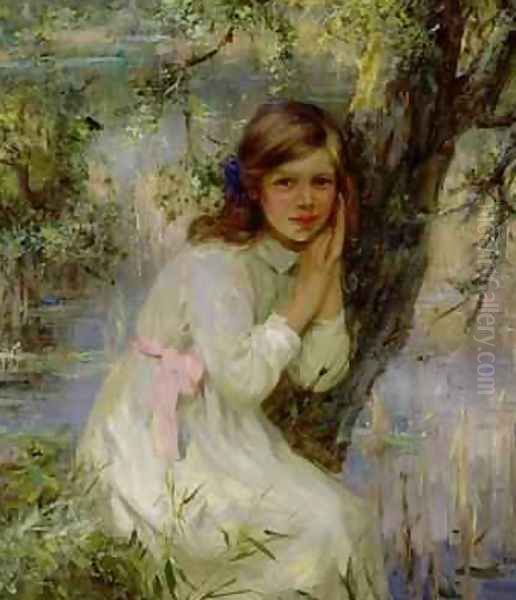 Echo Oil Painting by William Stewart MacGeorge