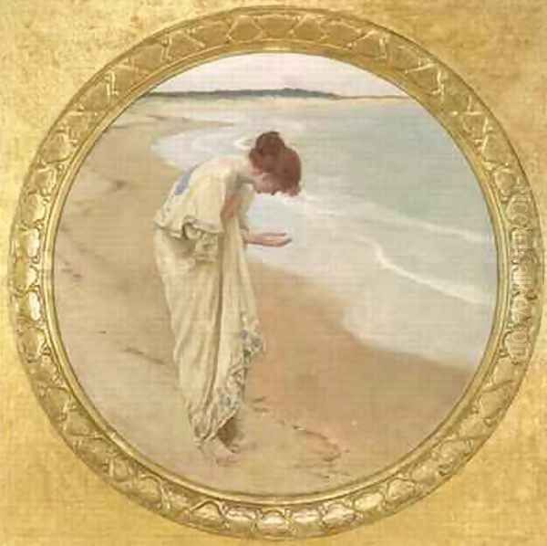 The Sea Hath its Pearls 1897 Oil Painting by William Henry Margetson