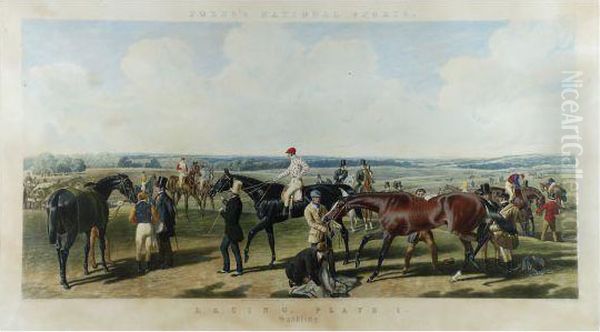 Fores'snational Sports Oil Painting by John Frederick Herring Snr