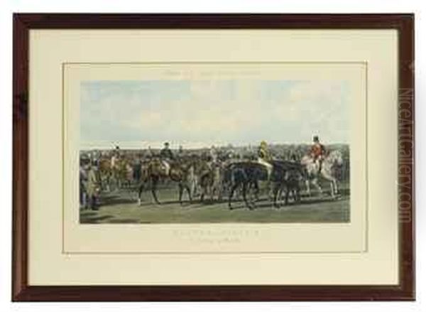 Fores's National Sports: Two Plates Oil Painting by John Frederick Herring Snr