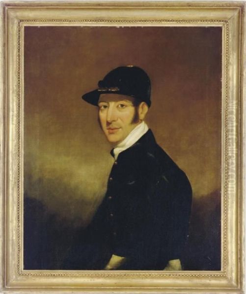 Portrait Of The Jockey William Scott Oil Painting by John Frederick Herring Snr