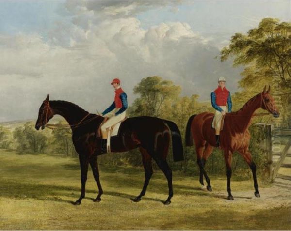 The Earl Of Chesterfield's Industry With W Oil Painting by John Frederick Herring Snr