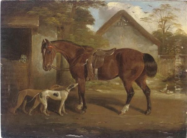 Untitled Oil Painting by John Frederick Herring Snr