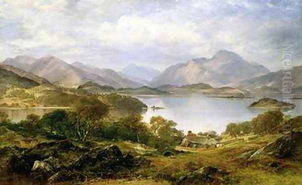 Loch Lomond 1861 Oil Painting by Horatio McCulloch