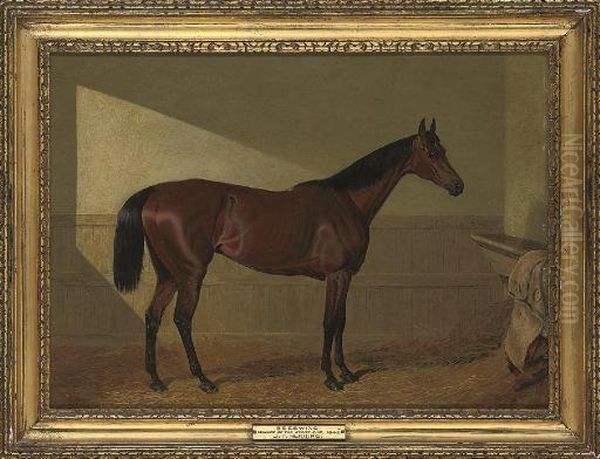 Beeswing Oil Painting by John Frederick Herring Snr