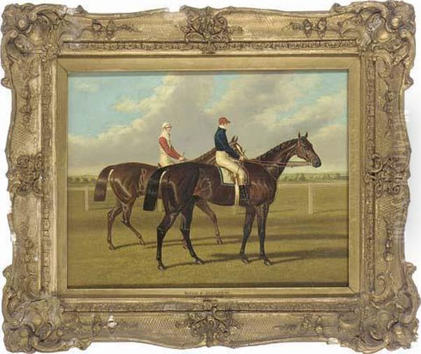 Euclid And Charles Xii Oil Painting by John Frederick Herring Snr