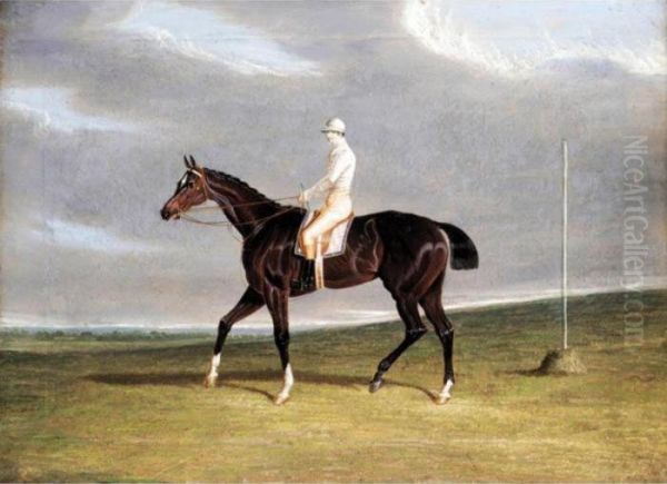 Lucetta And Robinson Up Oil Painting by John Frederick Herring Snr