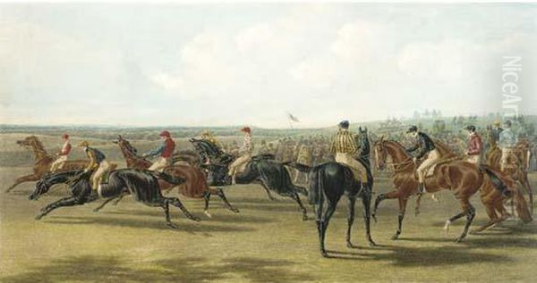 Fore's National Sports Oil Painting by John Frederick Herring Snr