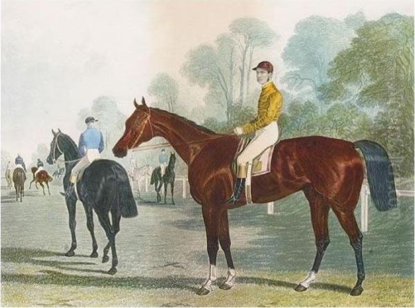 Cremorne, Winner Of The Derby 
Stakes At Epsom And The Fourteenth Biennial Stakes At Epsom, 1872 Oil Painting by John Frederick Herring Snr