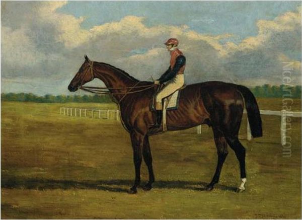 Mr. Ridsdale's Bloomsbury, Winner Of The 1839 Derby Oil Painting by John Frederick Herring Snr