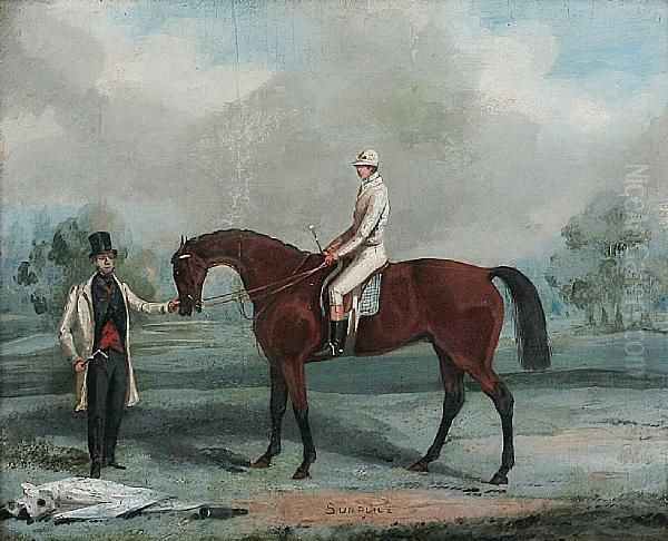 Surplice Oil Painting by John Frederick Herring Snr