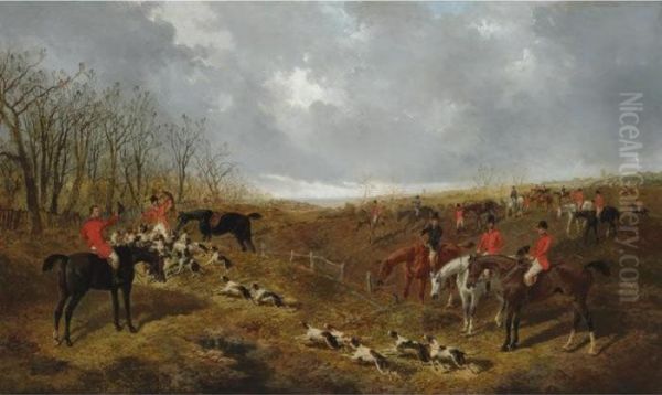 The Capture Oil Painting by John Frederick Herring Snr