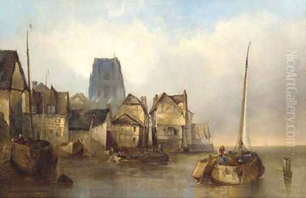 Rotterdam 2 Oil Painting by Alfred Montague