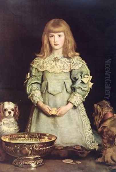 Dorothea Thorpe 1882 Oil Painting by Sir John Everett Millais