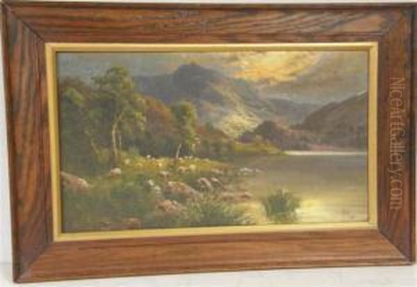 Loch Lomond Oil Painting by Frank Hider