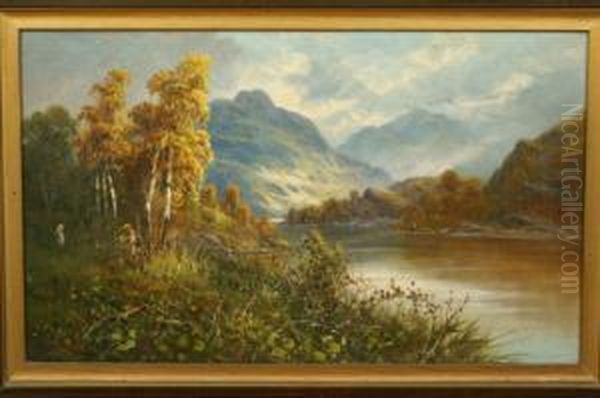 The Waning Of The Year Oil Painting by Frank Hider