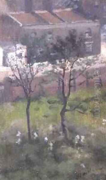 Edith Terrace Chelsea Oil Painting by Paul Fordyce Maitland