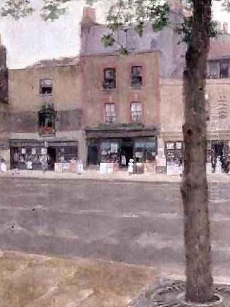 Kings Road Chelsea Oil Painting by Paul Fordyce Maitland