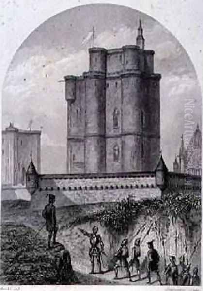 The Keep of Vincennes Oil Painting by Marckl, Louis