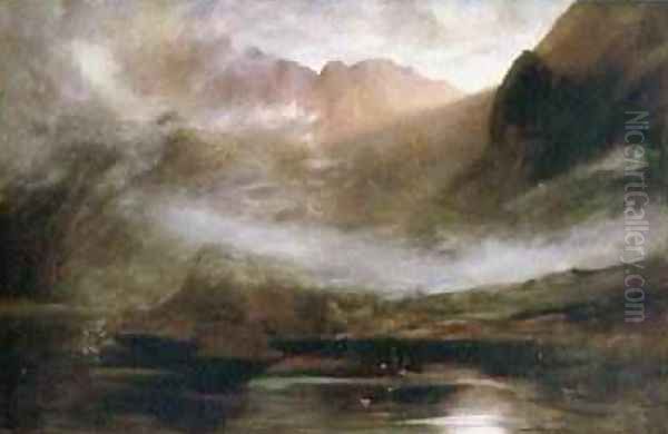 Loch Coriusk Isle of Skye Oil Painting by John MacWhirter