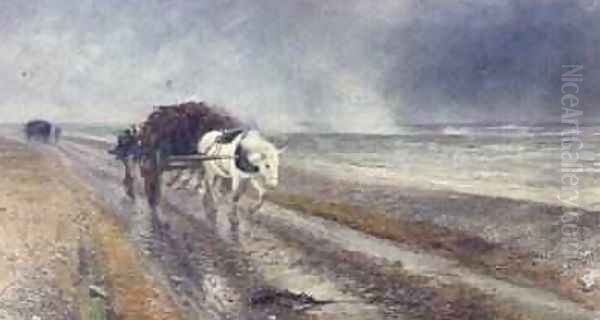 Spindrift 1876 Oil Painting by John MacWhirter