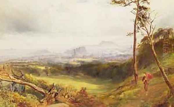 Edinburgh from Corstorphine Oil Painting by John MacWhirter