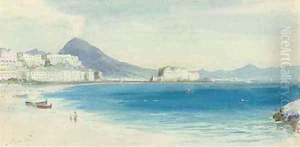 The Bay of Naples Oil Painting by John MacWhirter