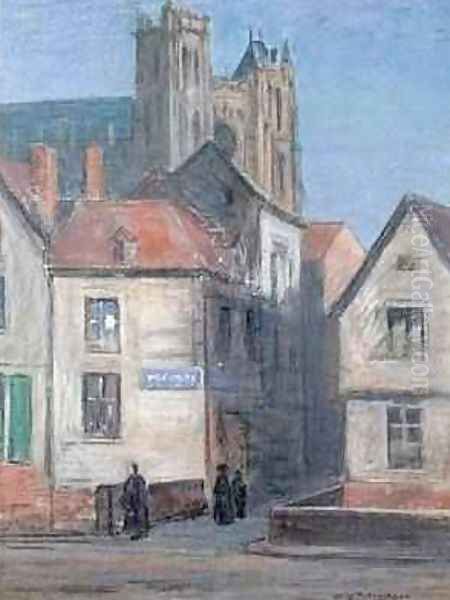 Amiens Oil Painting by William York MacGregor