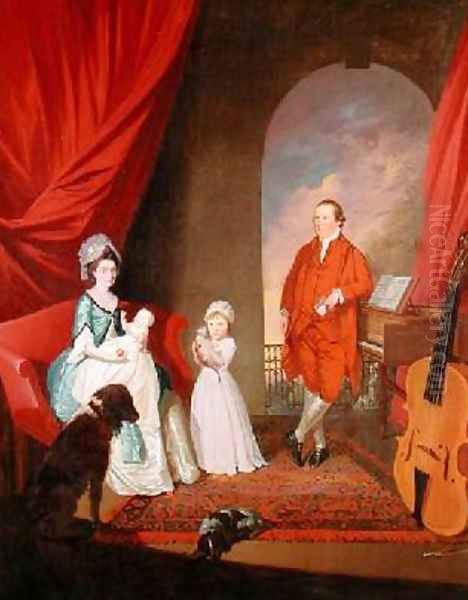 Family Group 1774-80 Oil Painting by James Millar