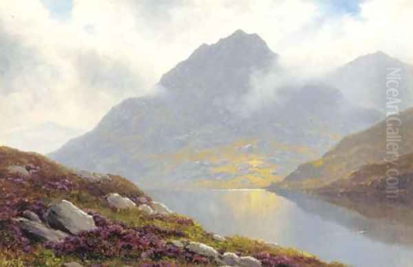 Loch Lyne, Scotland Oil Painting by James Millar