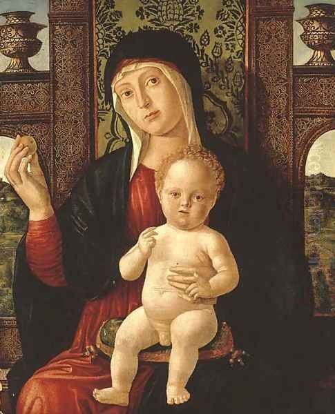 The Madonna and Child Oil Painting by Giovanni di Niccolo Mansueti