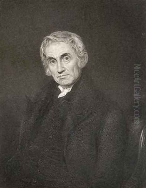 Samuel Drew engraved by R Hicks Oil Painting by Joseph Moore