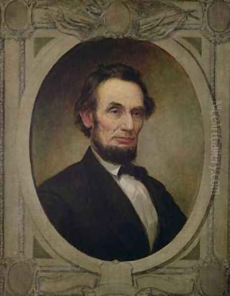 Abraham Lincoln Oil Painting by William Edgar Marshall