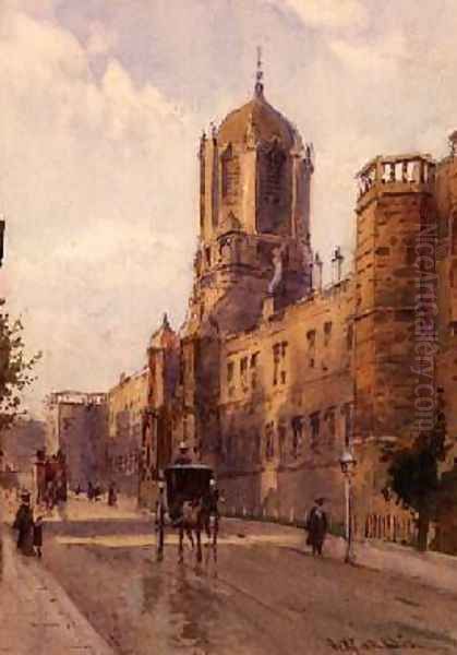 Christ Church Oxford Oil Painting by William Matthison