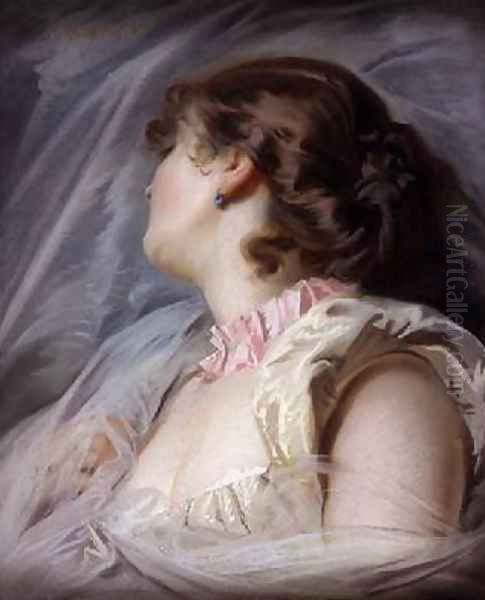 Day Dreams 1882 Oil Painting by Pietro Morgari