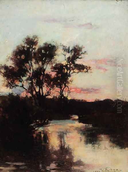 Twilight Oil Painting by William Watt Milne