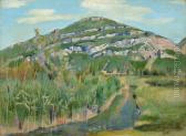 Le Petit Saleve Oil Painting by Ferdinand Hodler