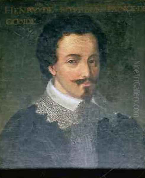 Portrait of Henri I de Bourbon Conde Oil Painting by Jean Mosnier