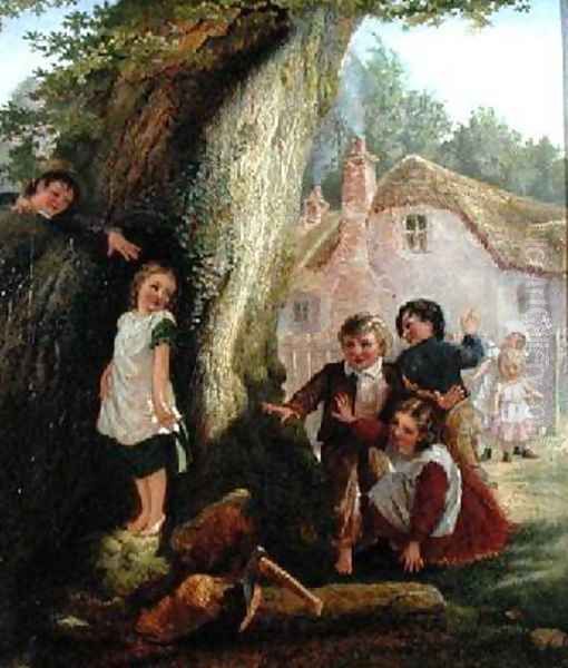 Hide and Seek 1869 by Samuel McLoy