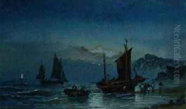 Whitstable Oil Painting by Thomas Mortimer