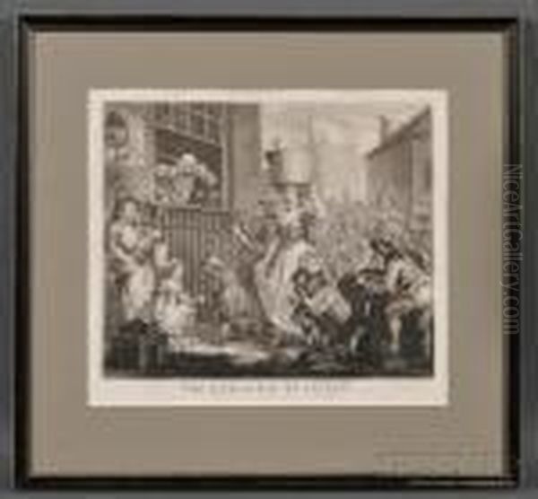 The Enraged Musician Oil Painting by William Hogarth