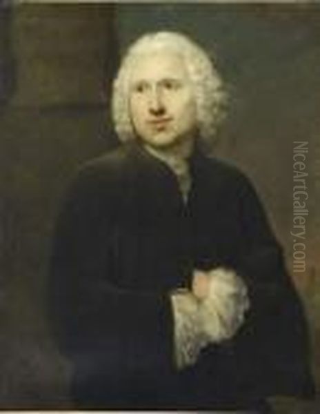 Portrait D'homme Oil Painting by William Hogarth