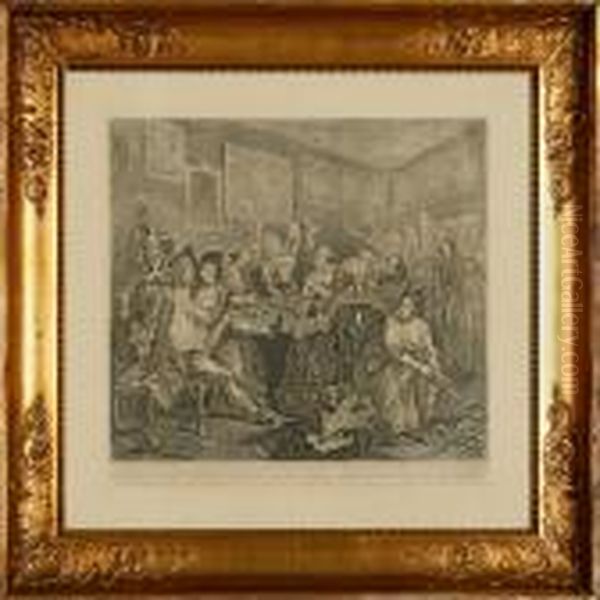 The Rake's Progress Oil Painting by William Hogarth