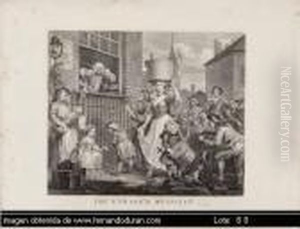 Descripcion De La Obra: Oil Painting by William Hogarth