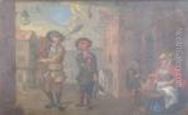 Chimney Sweeps Oil Painting by William Hogarth