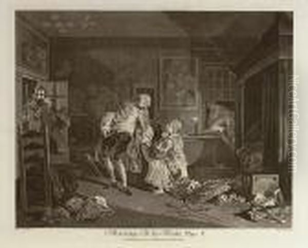 Hogarth Restored Oil Painting by William Hogarth