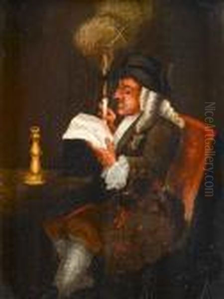 The Politician Oil Painting by William Hogarth