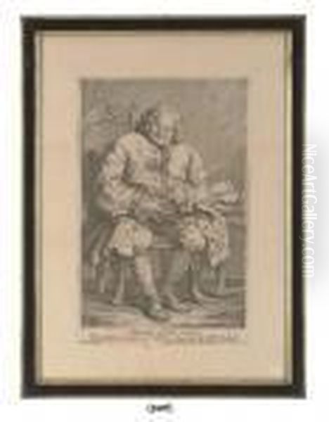 Simon, Lord Lovat Oil Painting by William Hogarth