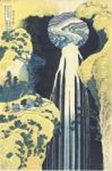 Kisoji No Oku by Katsushika Hokusai