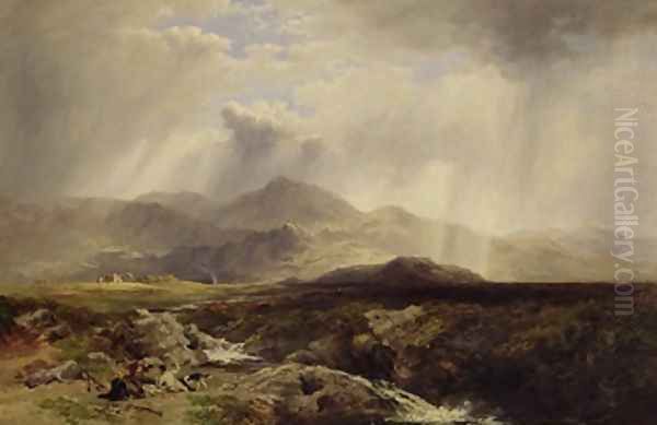 The Head of Loch Eil 1840 Oil Painting by Macneill MacLeay